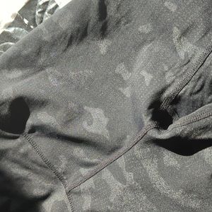 Black battleship luxe leggings